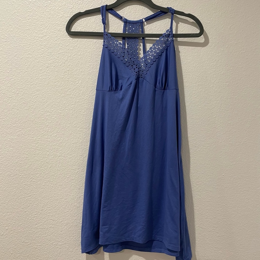 Short Blue Mini Dress